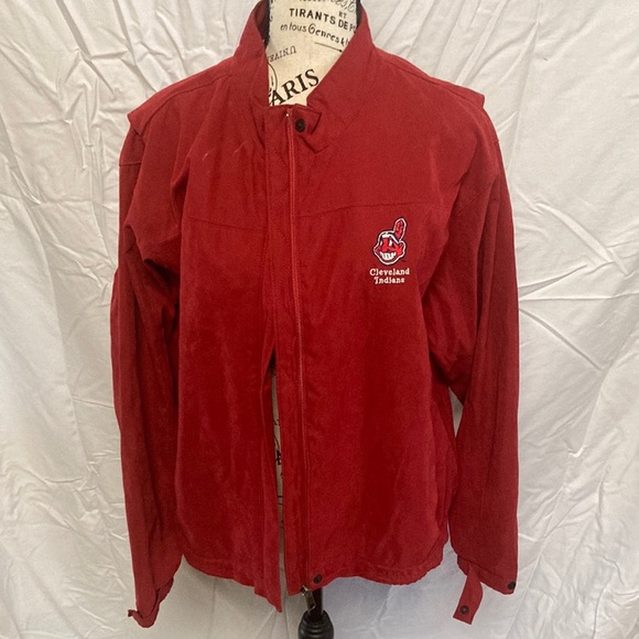 Vintage Cleveland Indians women’s jacket XL - Picture 1 of 6